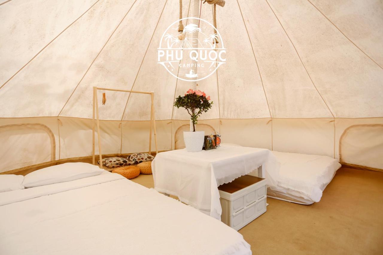 לינה וארוחת בוקר Phu Quoc Camping מראה חיצוני תמונה