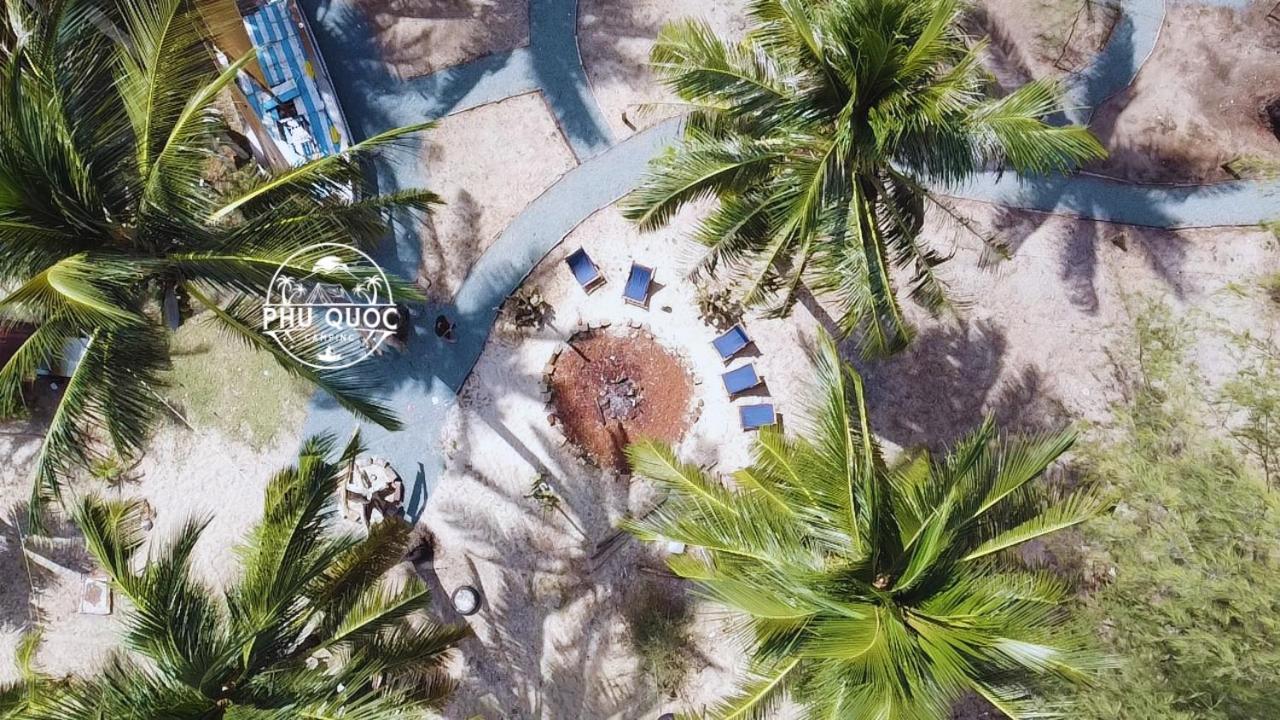 לינה וארוחת בוקר Phu Quoc Camping מראה חיצוני תמונה