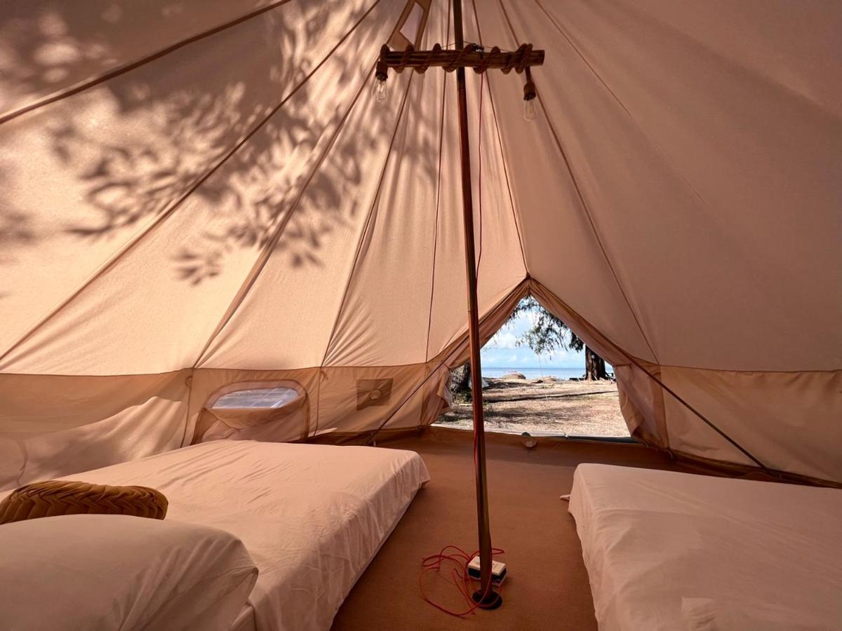 לינה וארוחת בוקר Phu Quoc Camping מראה חיצוני תמונה